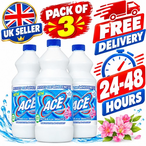 Ace laundry bleach ultra white - laundry,