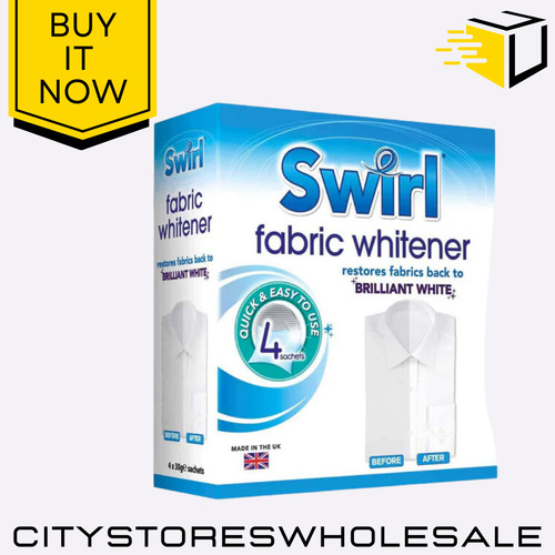 Swirl fabric whitener - whitener, sachets
