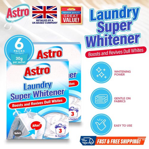 6pk laundry whitener - oxi, white